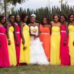 Colour Block your Bridesmaids