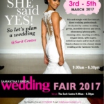 Welcome to the Samantha’s Bridal Wedding Fair 3rd to 5th March 2017